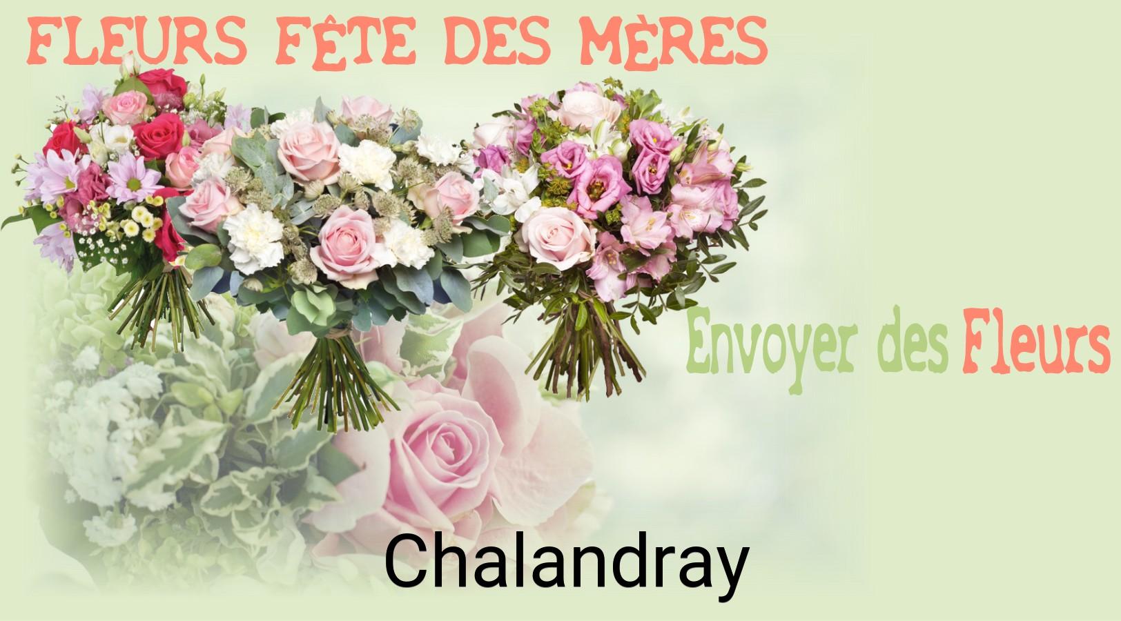 Bouquet de Fête des Mères livré à Chalandray
